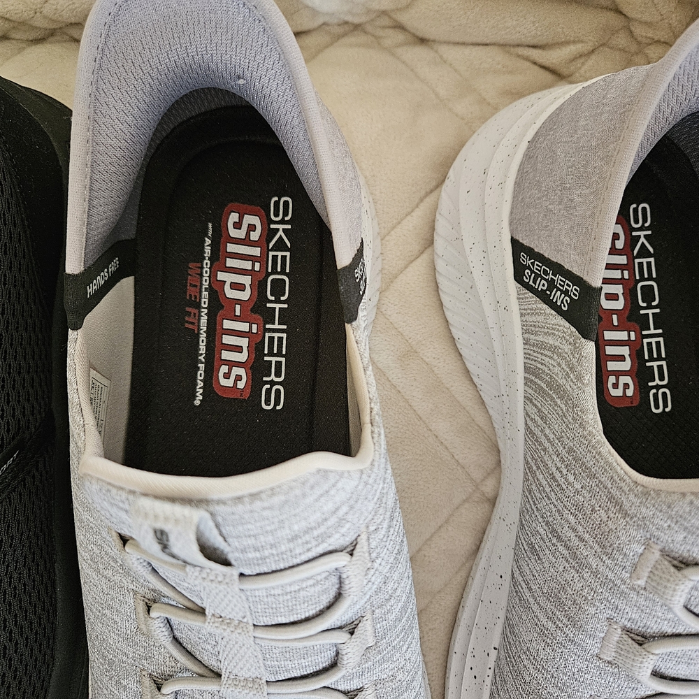 Skechers Slip-Ins Light Gray Sneakers